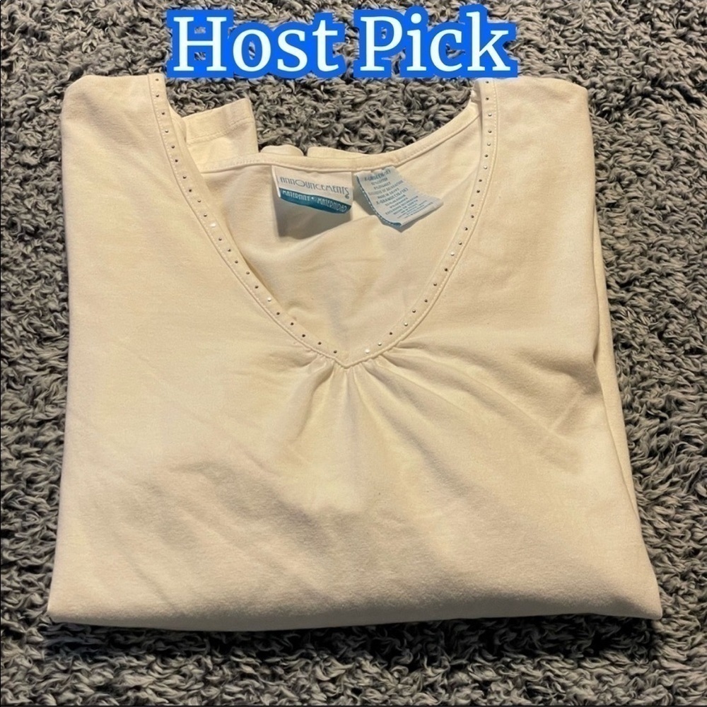 ✅9x Host Pick✅ Announcements Maternity Top, XL
